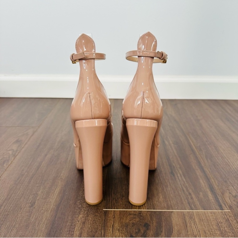 Valentino Garavani Patent Leather Platform Pumps - Picture 6 of 13